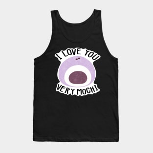 I love you very mochi (Purple) Tank Top